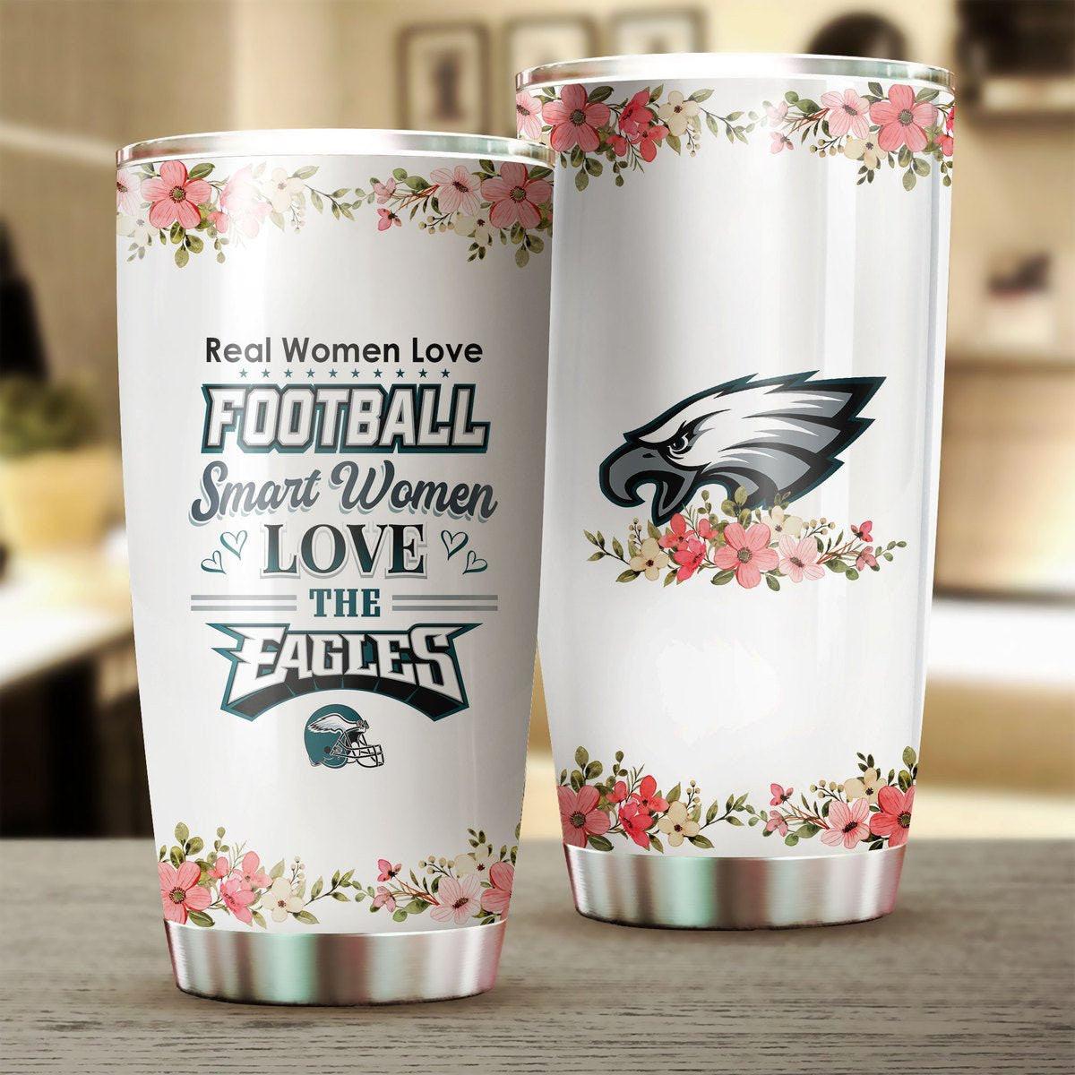 Smart Women Love The Philadelphia Football Tumbler.