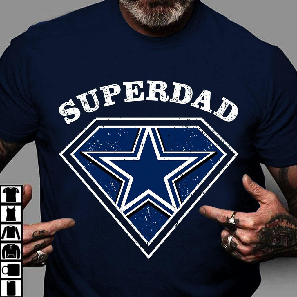 Superdad - Customized Shirt - Perfect gift for Father's Day.