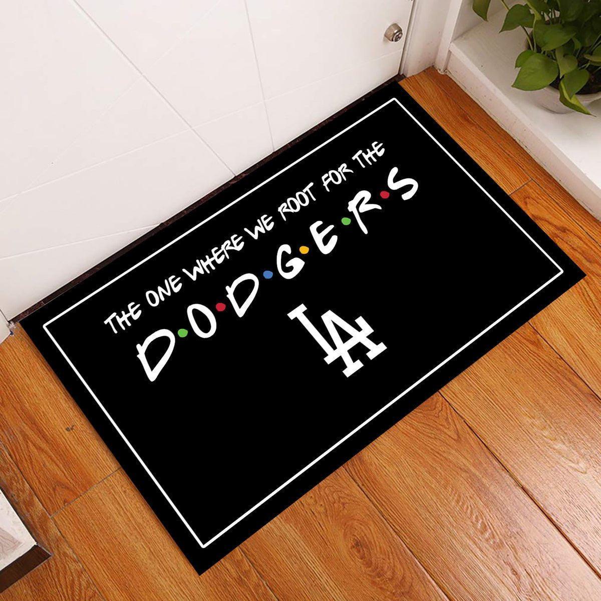 The One Where We Root For The LADG - Anti Slip Indoor Doormat.