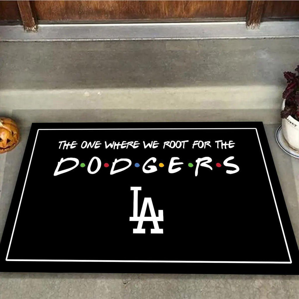 The One Where We Root For The LADG - Anti Slip Indoor Doormat.