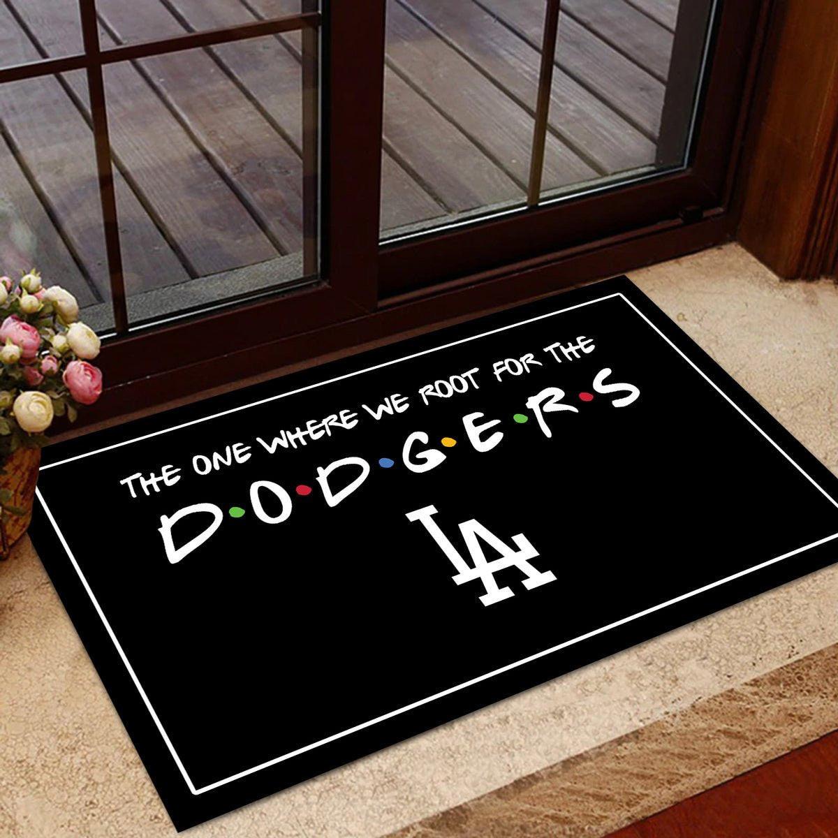 The One Where We Root For The LADG - Anti Slip Indoor Doormat.