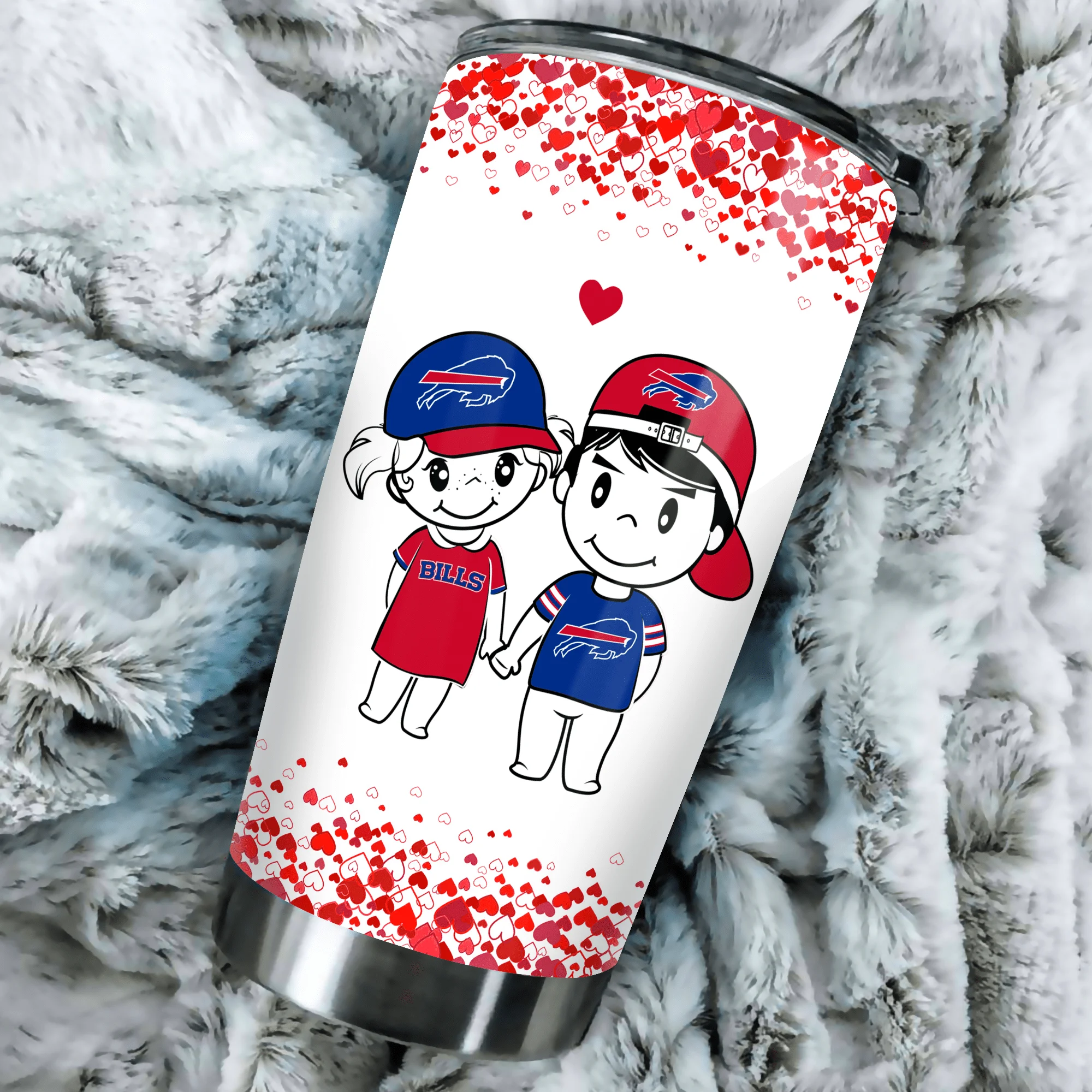 Valentine's Day Gift - Buffalo Football Tumbler.