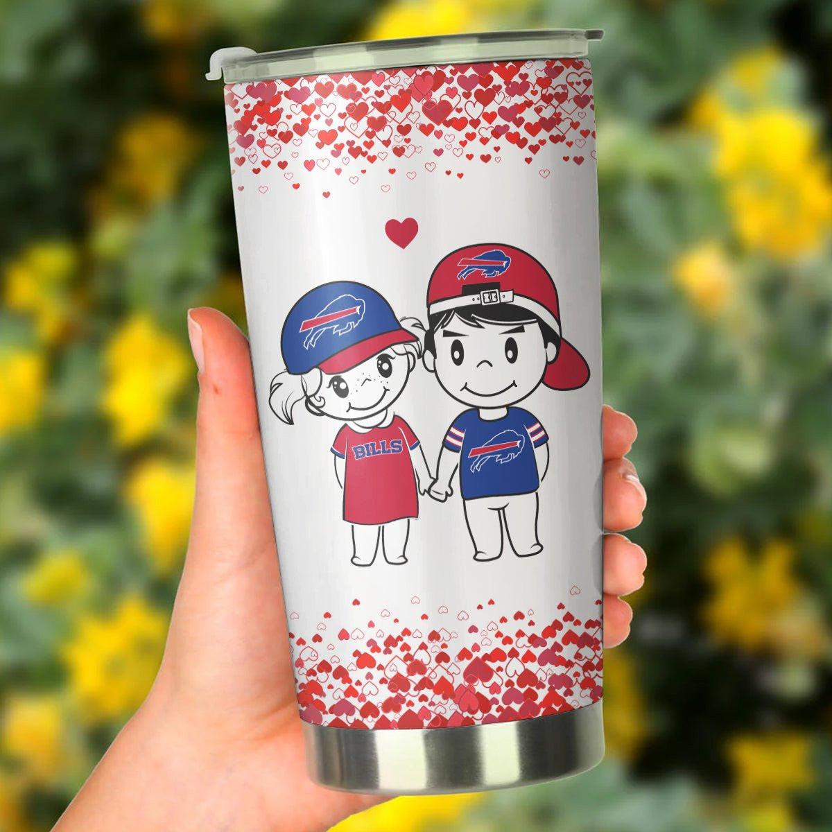 Valentine's Day Gift - Buffalo Football Tumbler.