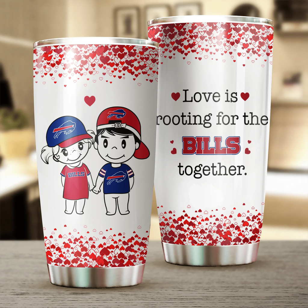 Valentine's Day Gift - Buffalo Football Tumbler.