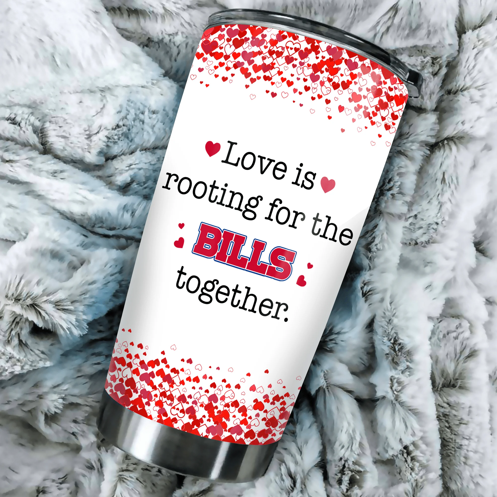 Valentine's Day Gift - Buffalo Football Tumbler.