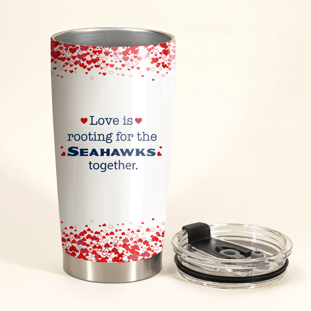 Valentine's Day Gift - Seattle Football Tumbler.