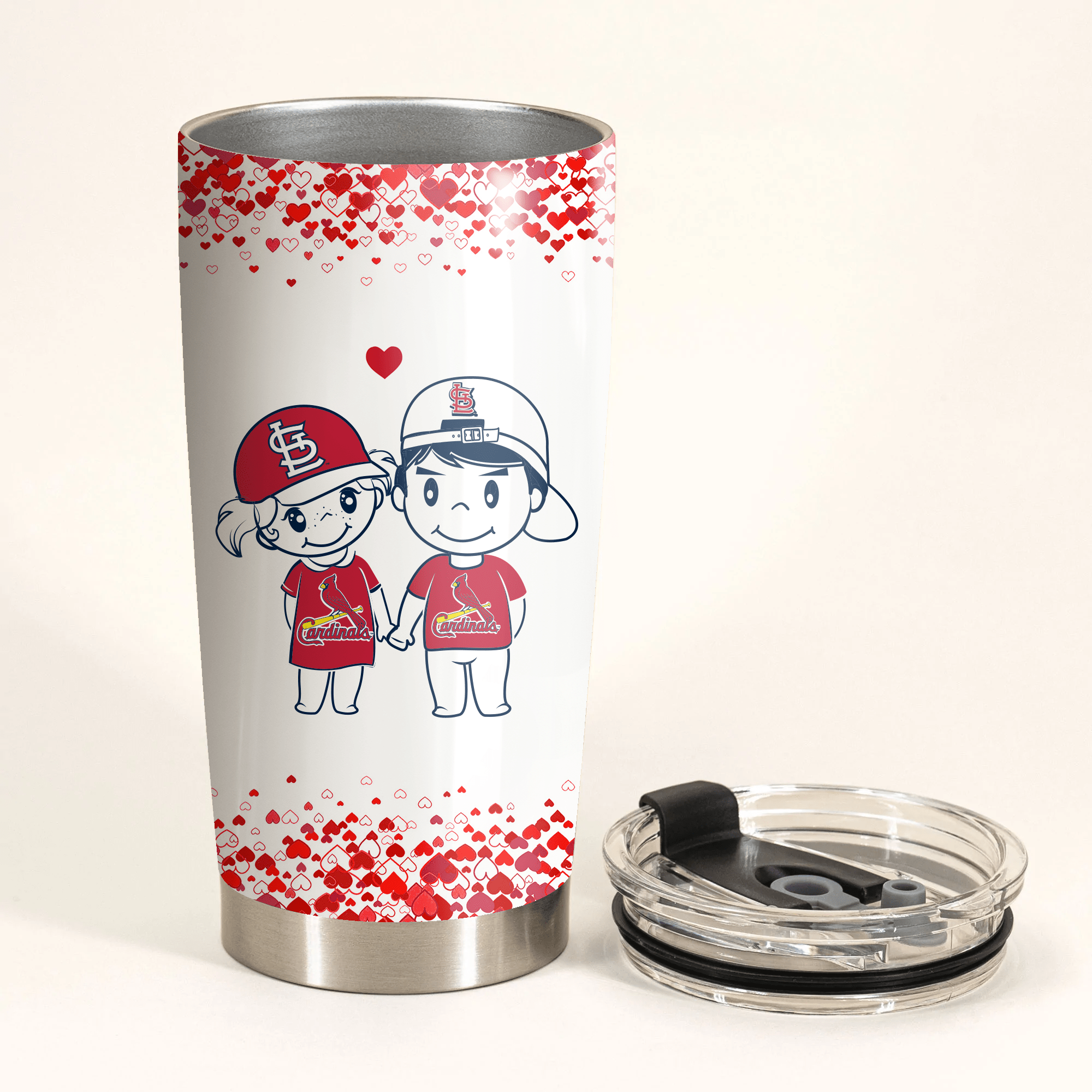 Valentine's Day Gift - St Louis Baseball Tumbler.