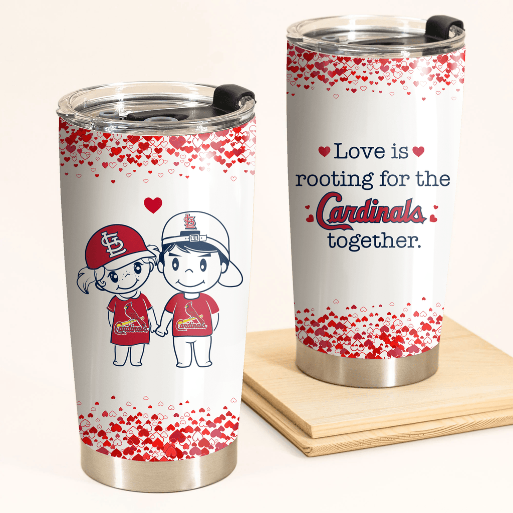 Valentine's Day Gift - St Louis Baseball Tumbler.