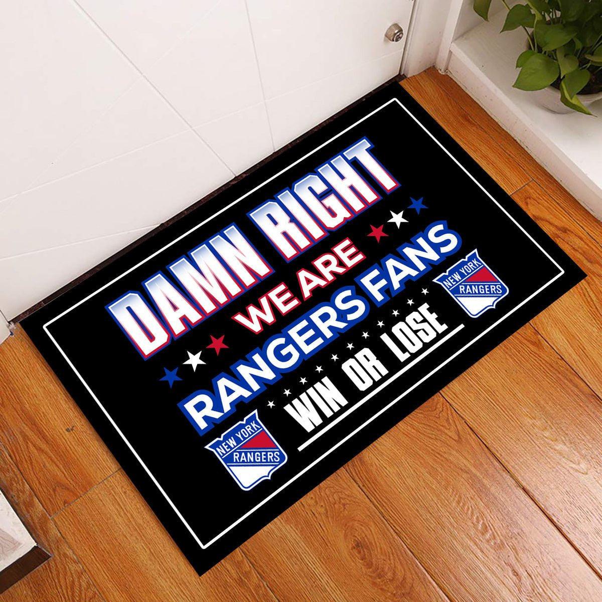 We are NYRG Fans - Anti Slip Indoor Doormat.