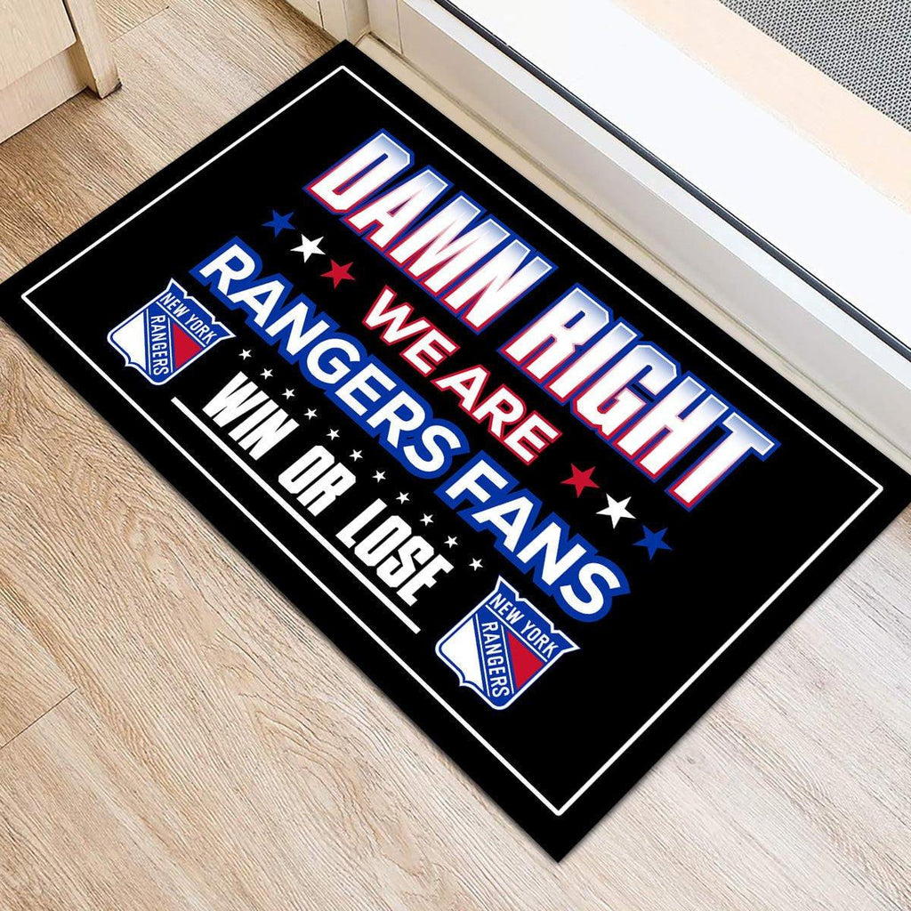We are NYRG Fans - Anti Slip Indoor Doormat.