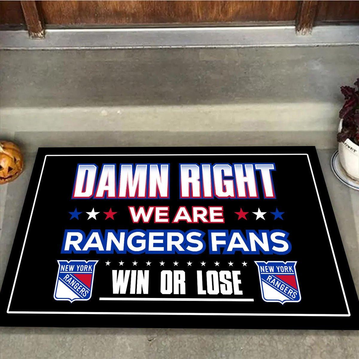 We are NYRG Fans - Anti Slip Indoor Doormat.