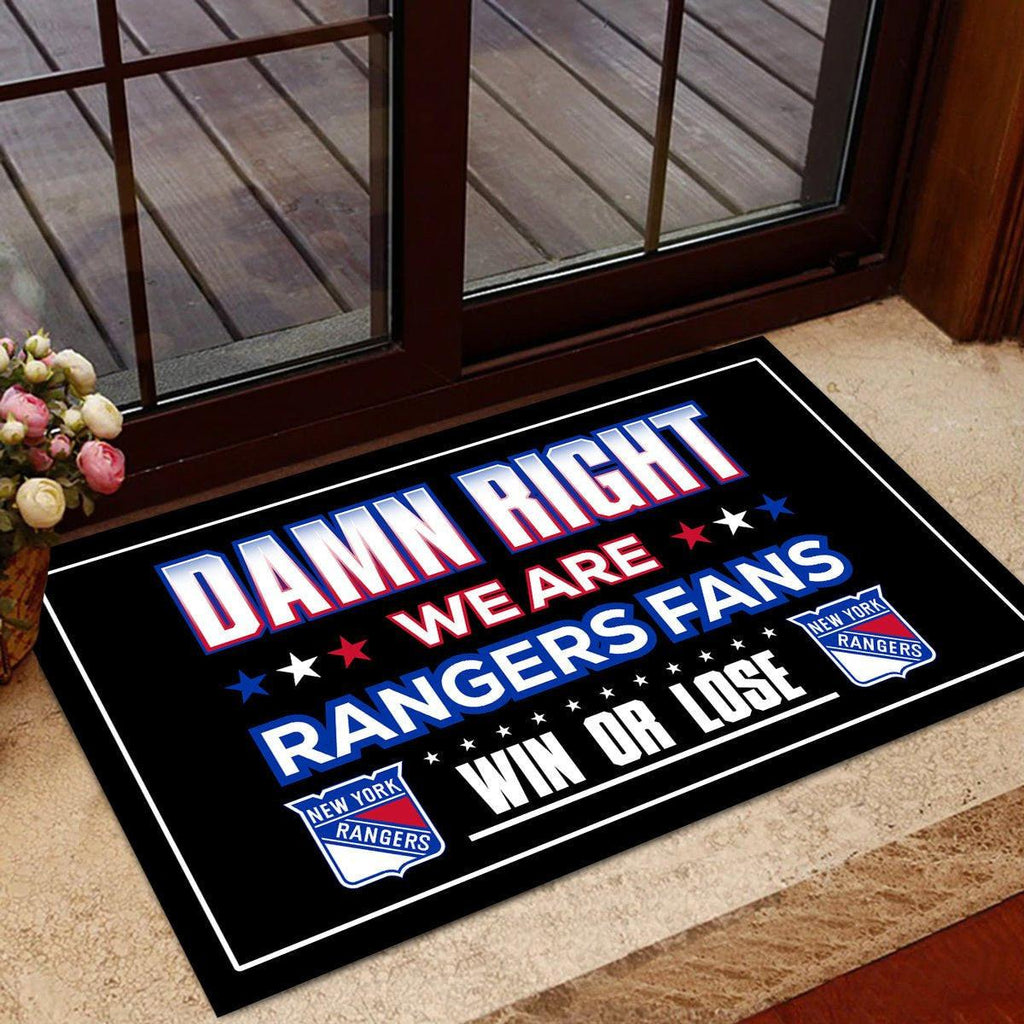 We are NYRG Fans - Anti Slip Indoor Doormat.