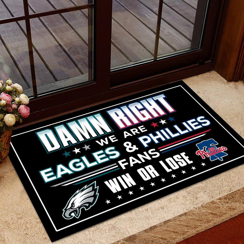 We are Philadelphia EG&PL Fans - Anti Slip Indoor Doormat.