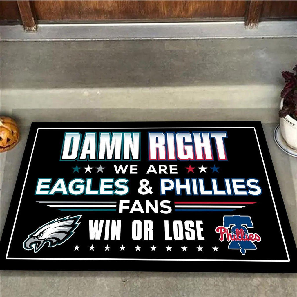 We are Philadelphia EG&PL Fans - Anti Slip Indoor Doormat.