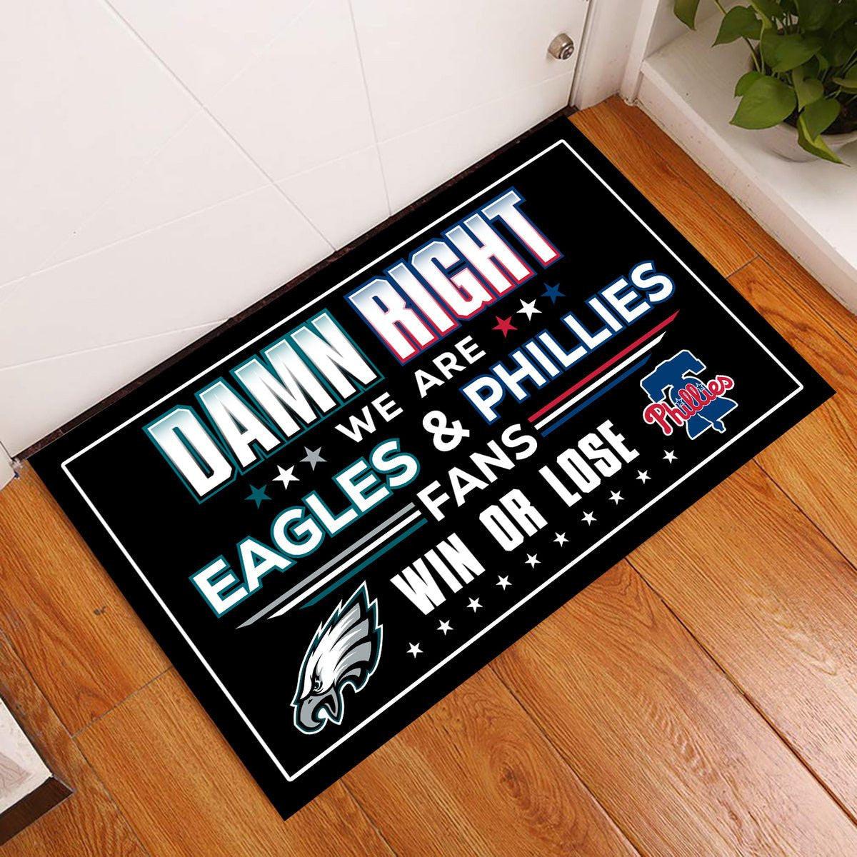 We are Philadelphia EG&PL Fans - Anti Slip Indoor Doormat.