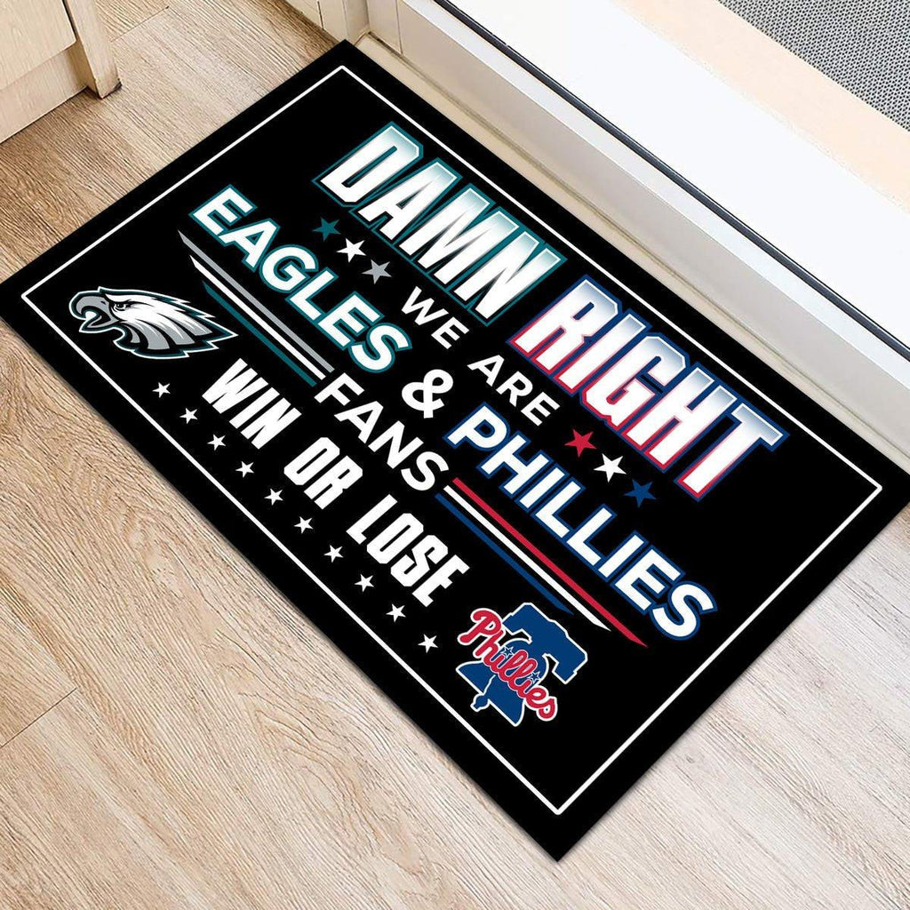 We are Philadelphia EG&PL Fans - Anti Slip Indoor Doormat.