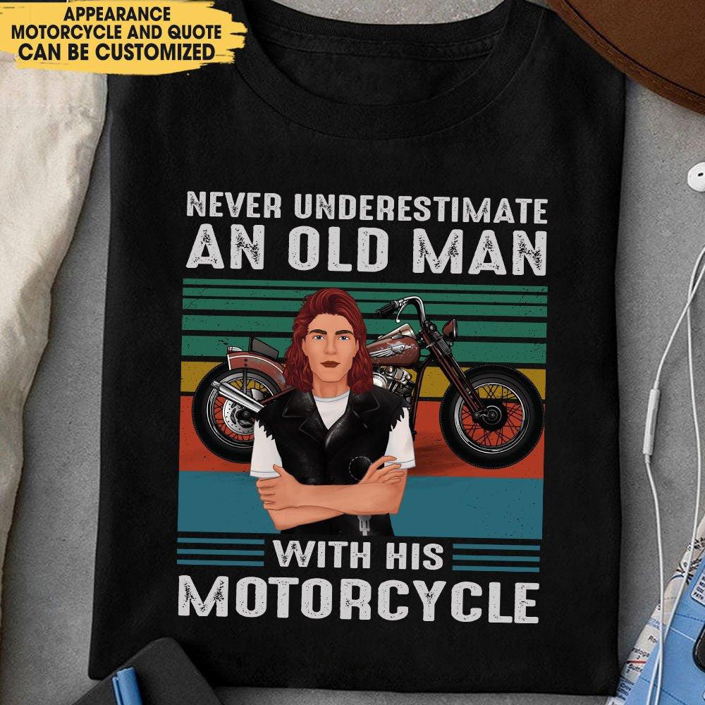You Don't Stop Riding When You Get Old You Get Old When You Stop Riding - Personalized Shirt.